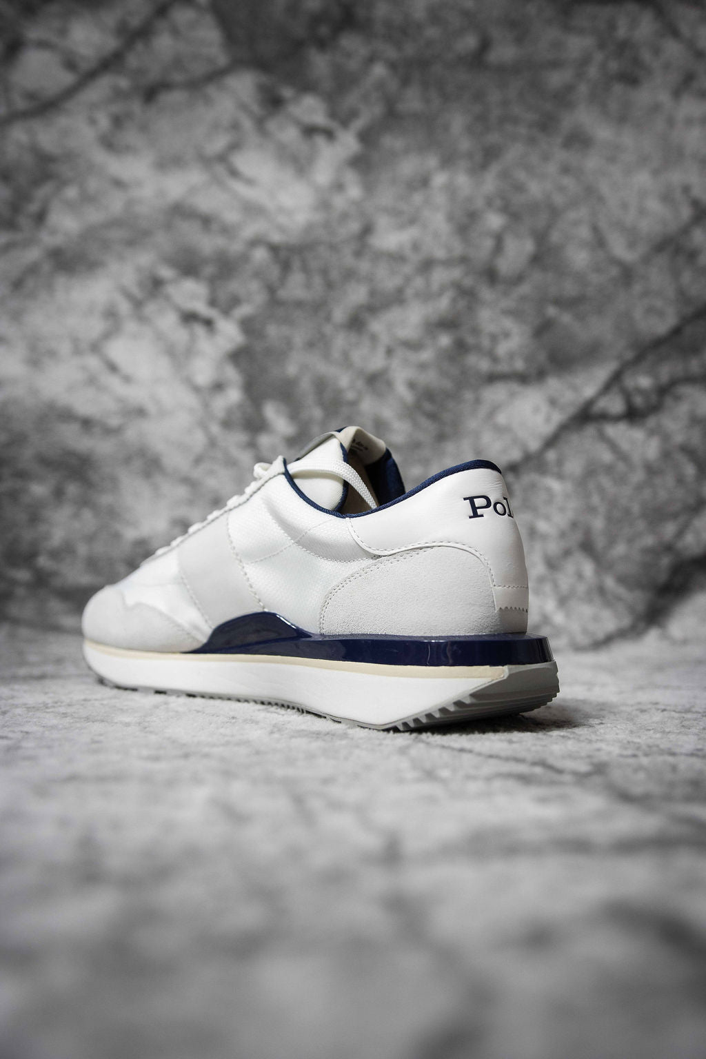 Teniși Polo Ralph Lauren bleumarin