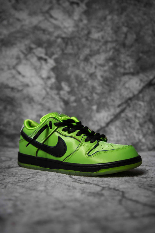 Nike Sb Dunk Low x Powerpuff Girls 'Buttercup'