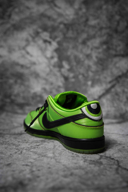 Nike Sb Dunk Low x Powerpuff Girls 'Buttercup'